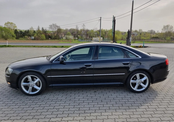 Audi A8 cena 36999 przebieg: 360000, rok produkcji 2009 z Brzesko małe 92